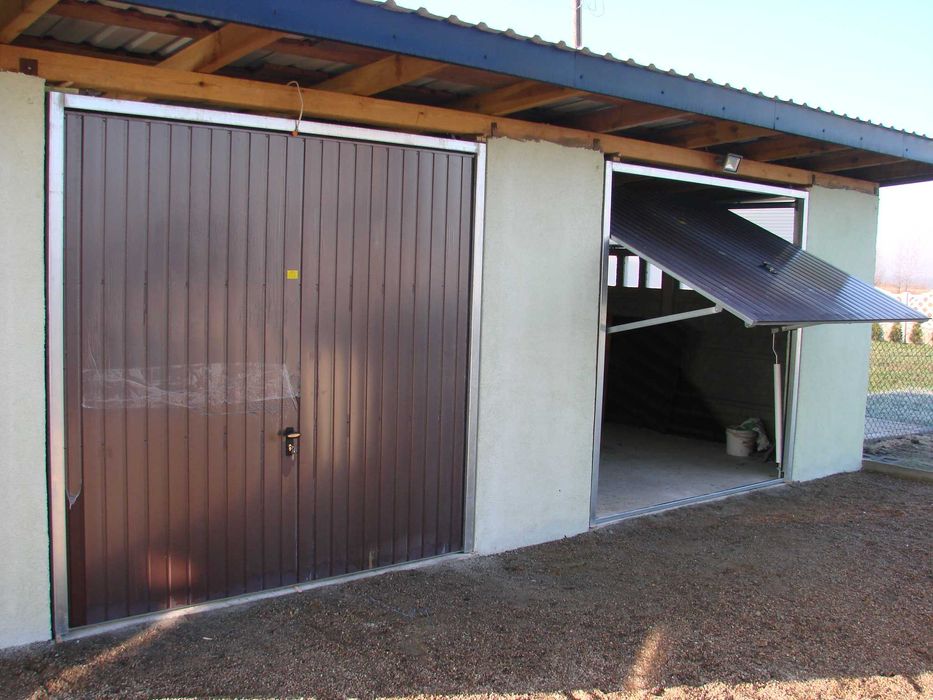 Brama garażowa na wymiar orzech/zloty dąb/mahoń/dąb bagienny