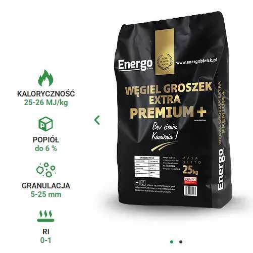 Groszek energo PREMIUM + workowany groszek wegiel