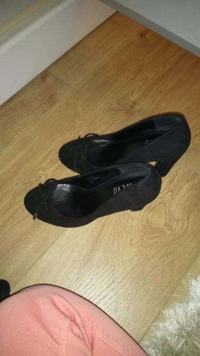 Sapatos de festa, em veludo - Foreva