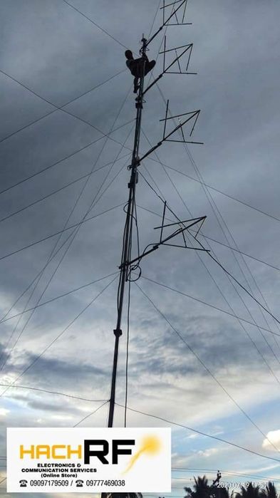 Радиовещательная антенна для FM радиостанции 88-108 мГц