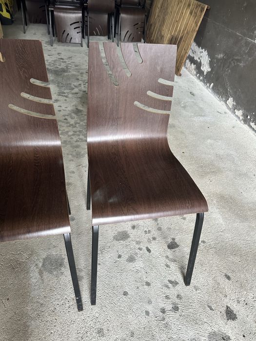 Mobiliario de cafe mesas/cadeiras usadas