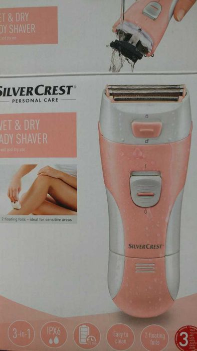 golarka depilator lady shaver SilverCrest sprawna TRANSPORT GRATIS
