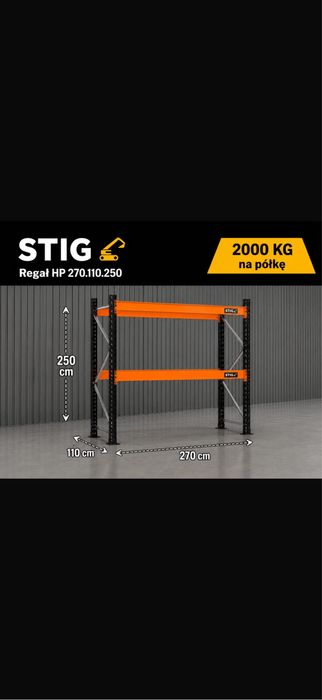 Regaly magazynowe