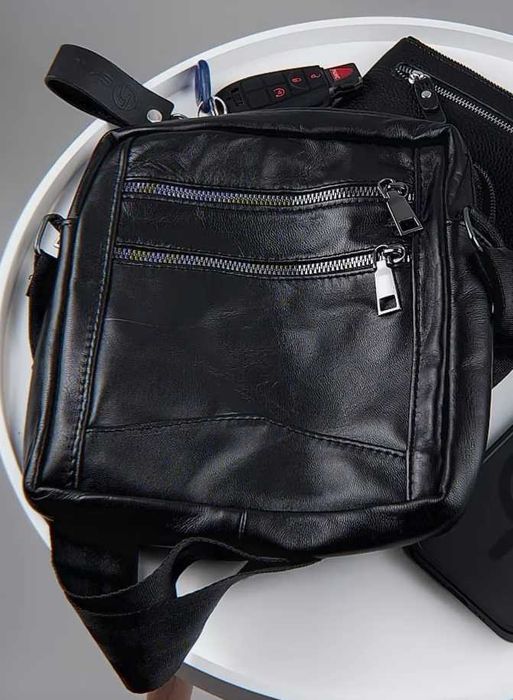 Чоловіча сумка, месенджер, шкіряна сумка, сумка через плече