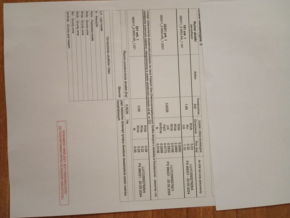 Grunty rolne w Bezku