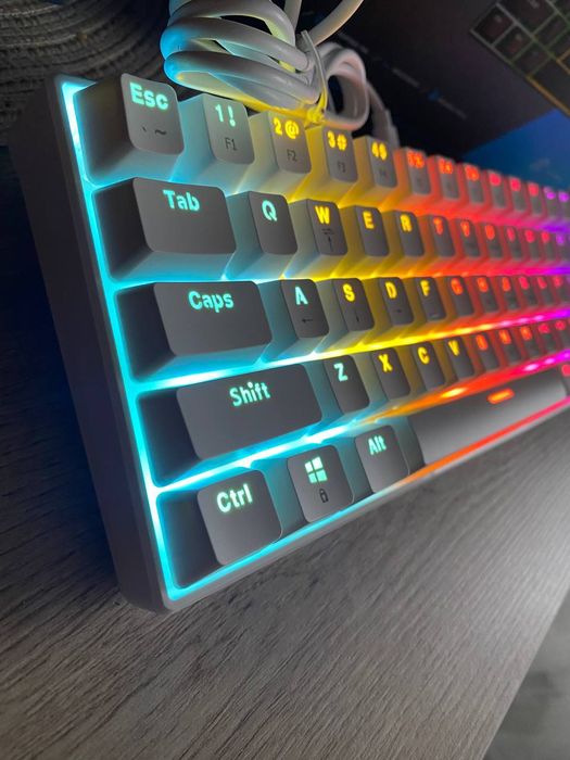 Клавиатура 60% механичиская red switch