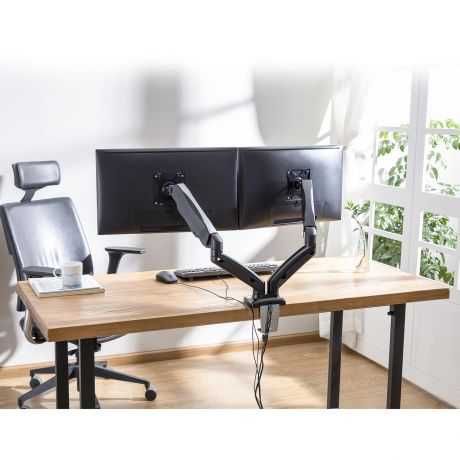 Suporte 2x Monitores Secretária EWENT