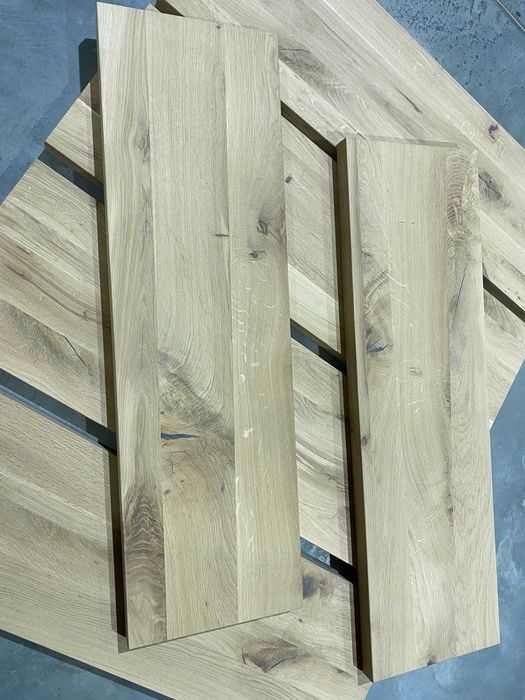 Stopnie dywanowe dębowe rustykalne 4cm 100x30x20 schody dąb
