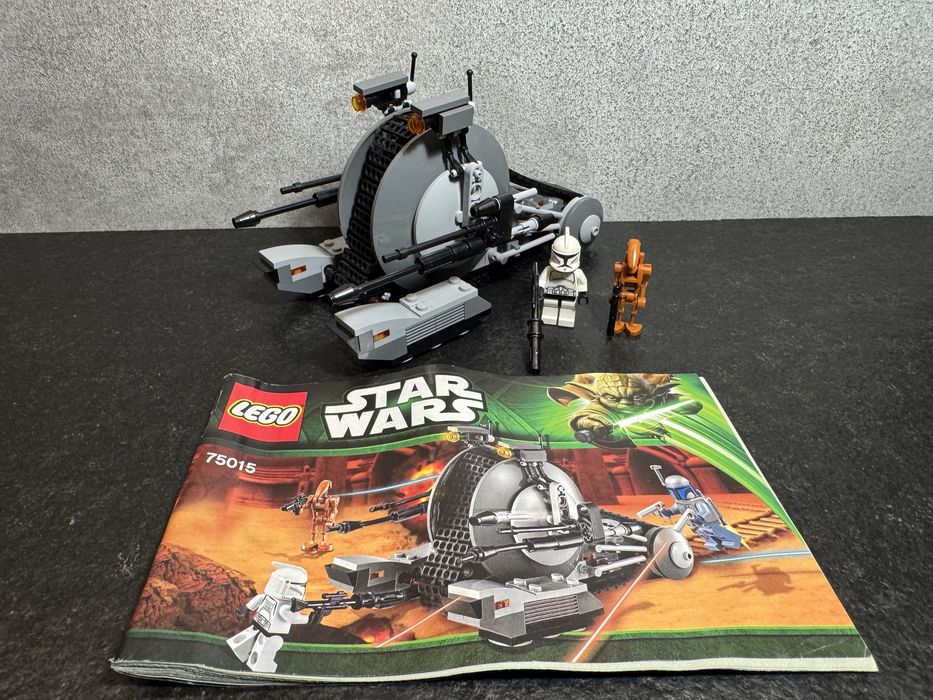LEGO 75015 Star Wars Corporate Alliance Tank Droid klocki zestaw