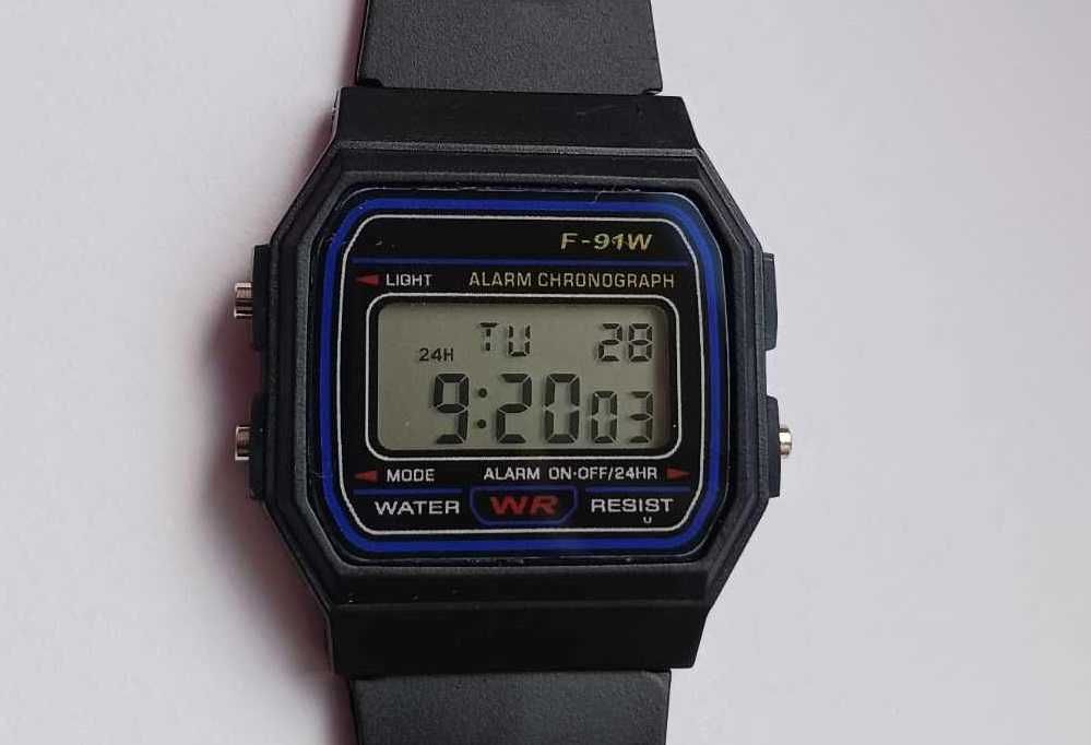 Zegarek męski kwarcowy F-91W , nowy