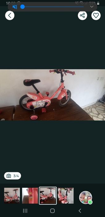 Bicicleta de criança tm14.