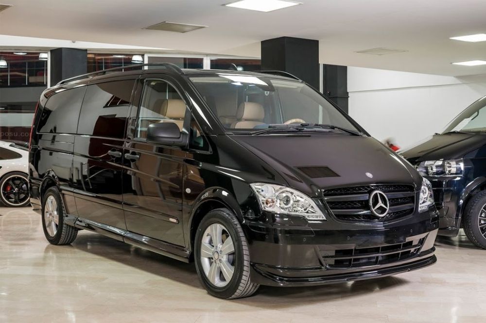 Накладка на бампер Mercedes Vito Viano 639 Klassen.