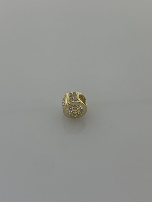 Złoty element charms na bransoletkę Pandora, Próba 585. Nowy (4133)