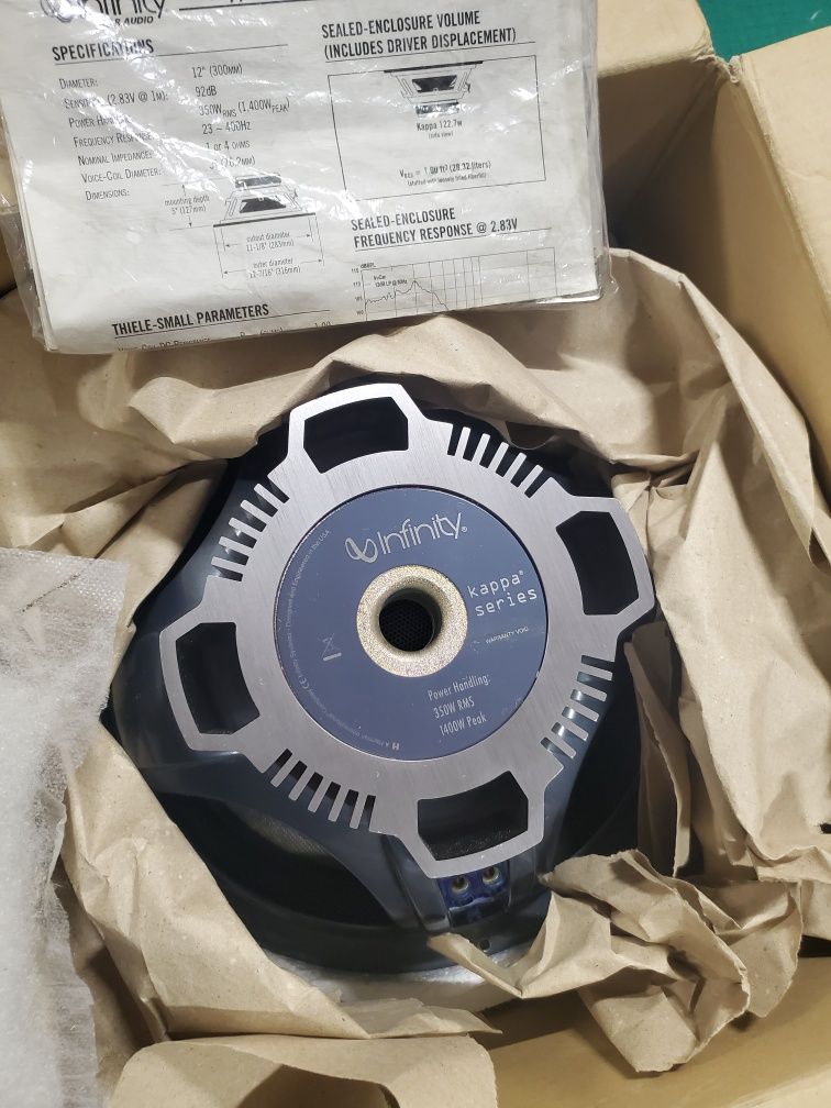 Infinity kappa 122.7 w 2025