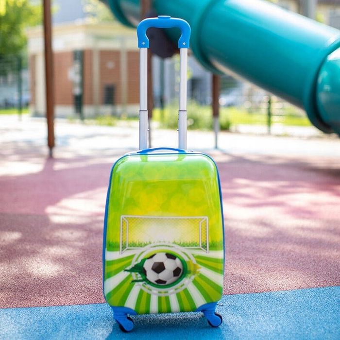 Piłka Nożna Football Piłki Walizka Dzieci Dziecięca Kabinowa 4 Kółka