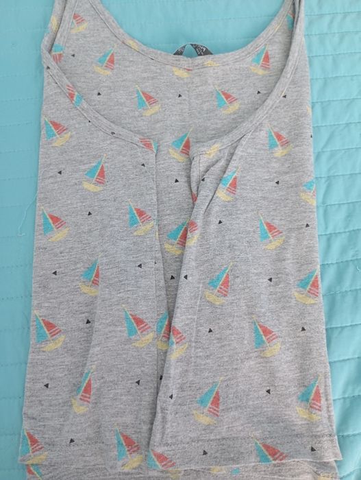 Top Pull & Bear estampado