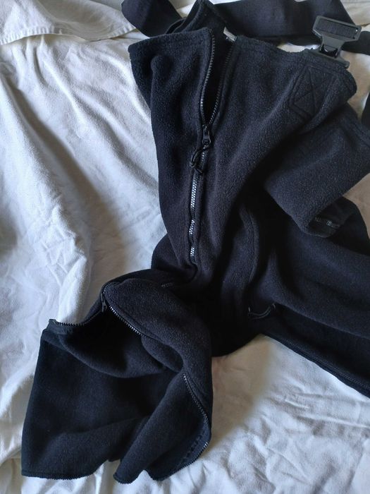 Spodnie Polarowe-ogrodniczki Polartec