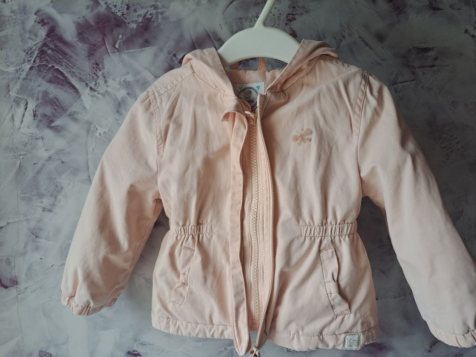 Jesienna kurteczka C&A 86 podwójny zamek