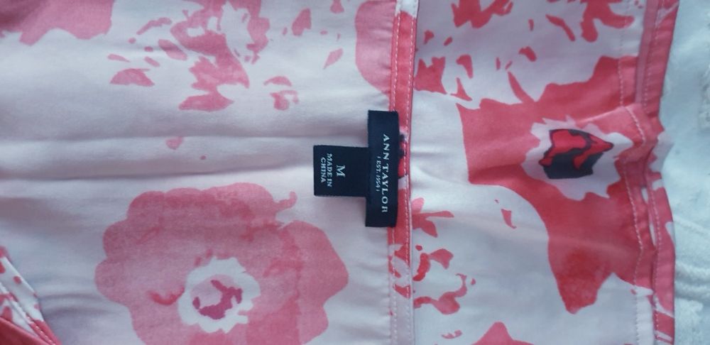 Ann Taylor 38 40 bluzka jedwabna top Nowa