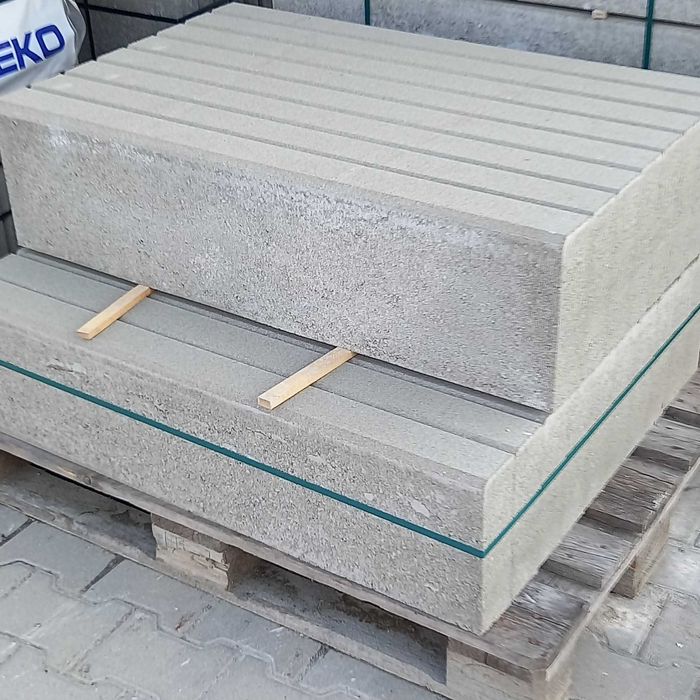 Obrzeże 100/20/6 cm kolor szary