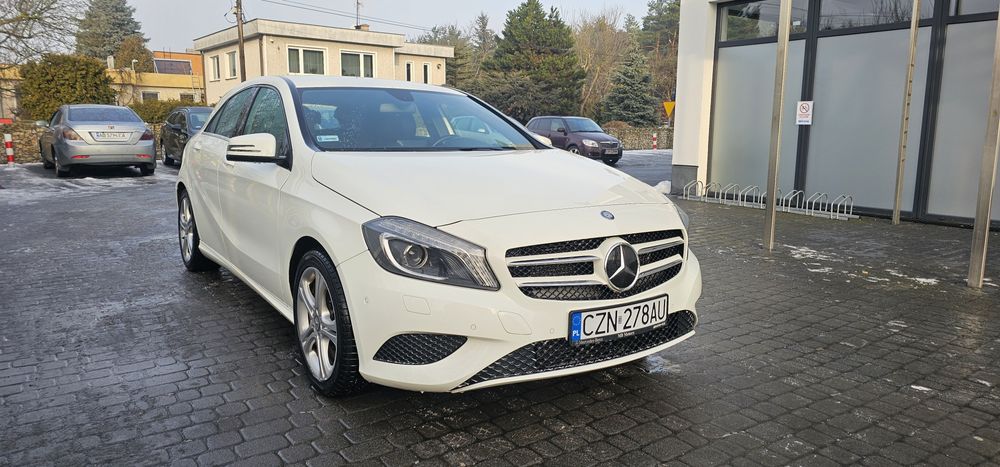 Mercedes A180/ 2013r 165tkm SUPER STAN ! Skóry Biały