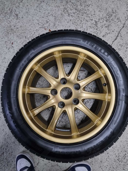 Jantes + pnues semi slick