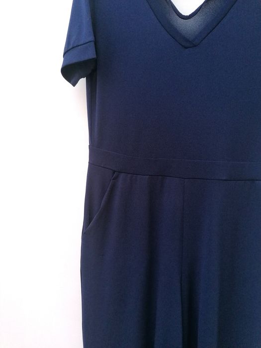 Macacão Azul Escuro