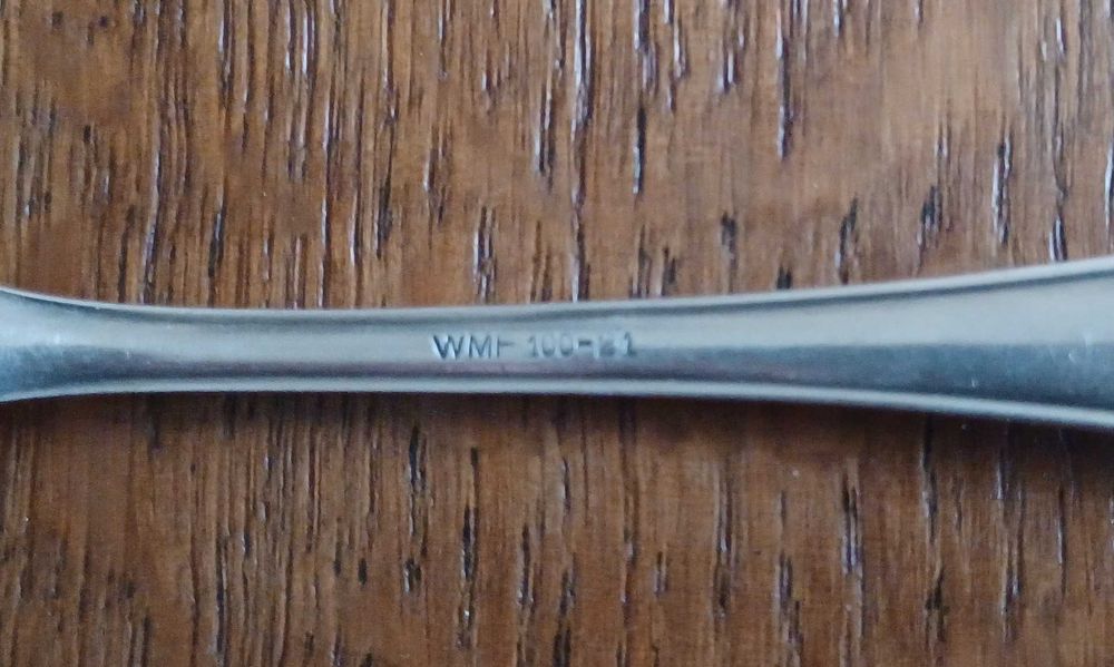 Posrebrzane widelczyki do ciasta (komplet 6 szt.) - niemiecki WMF