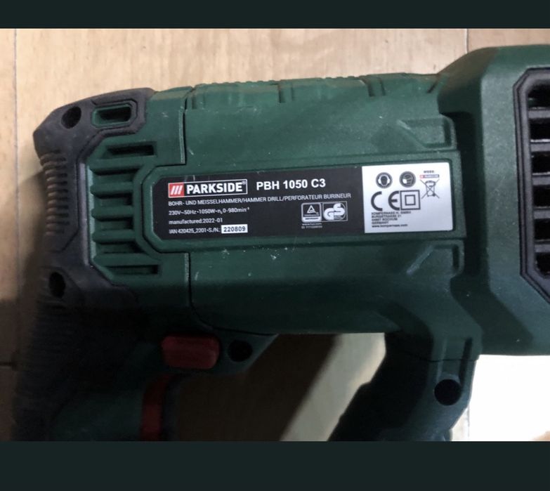 Parkside PBH 1050 D4 Młotowiertarka Wiertarka udarowa 1050W