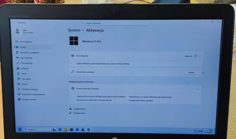 HP zbook 15 G4, stacja dokująca thunderbolt, Logitech m650 bluetooth