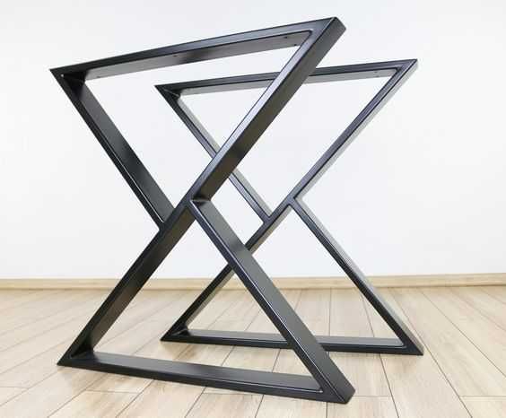 Підстілля з металу в стилі ЛОФТ. ОПОРА. НІЖКИ ДЛЯ СТОЛУ