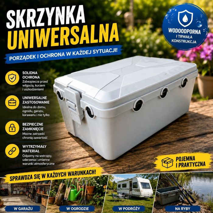 Skrzynka na przewody elektryczne szczelna