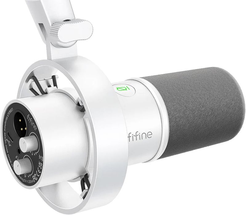 Mikrofon dynamiczny Fifine K688W (biały)