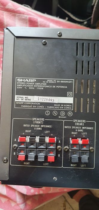 Sharp SX-8800 H, sama obudowa.