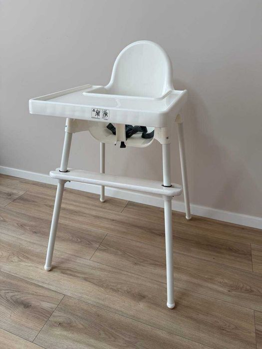 IKEA Antilop крісло для годування + підніжка+подушка з чохлом 3 види