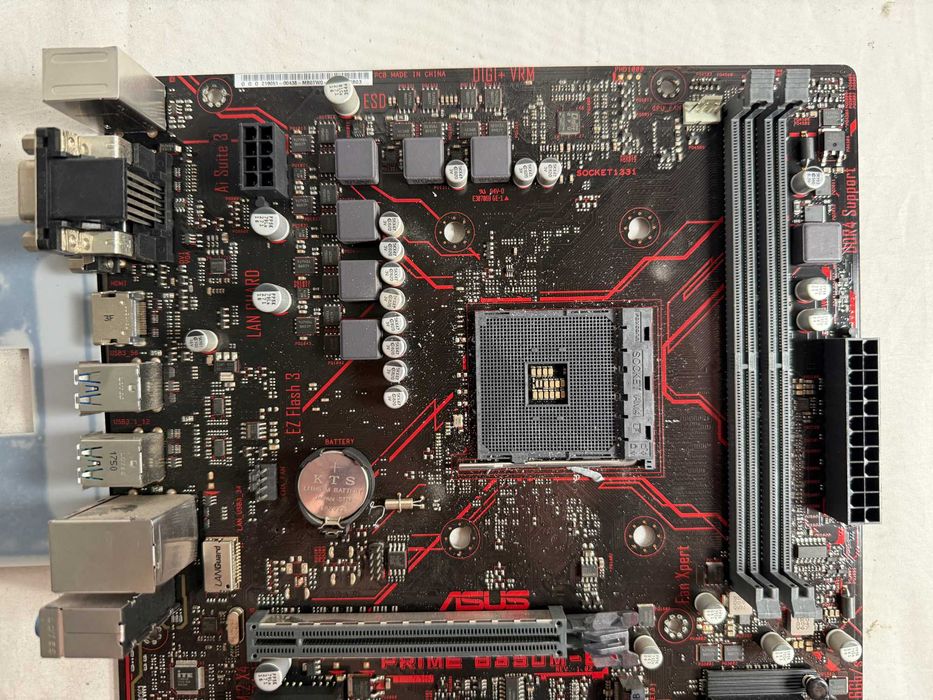 Płyta główna Micro ATX ASUS Prime B350M-E AM4