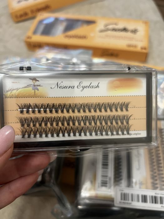 Віі пучками 20д,30д,50д, ресници #9,10,11 всі по 55 грн
