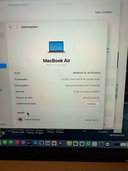 MacBook Air 13" – Excelente Estado!