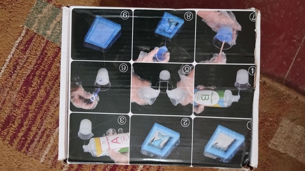 Набір для виготовлення силіконових форм