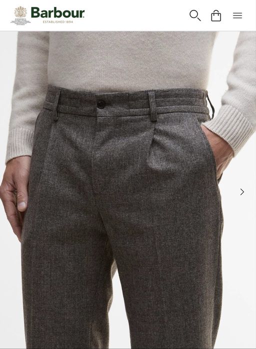 Брюки штани чоловічі Barbour