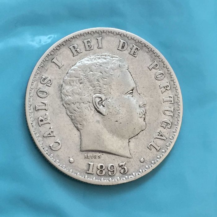500 Réis 1893 D. Carlos I