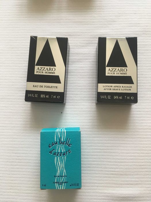 Miniaturas de perfume,YSL, Estée Lauder e Davidoff