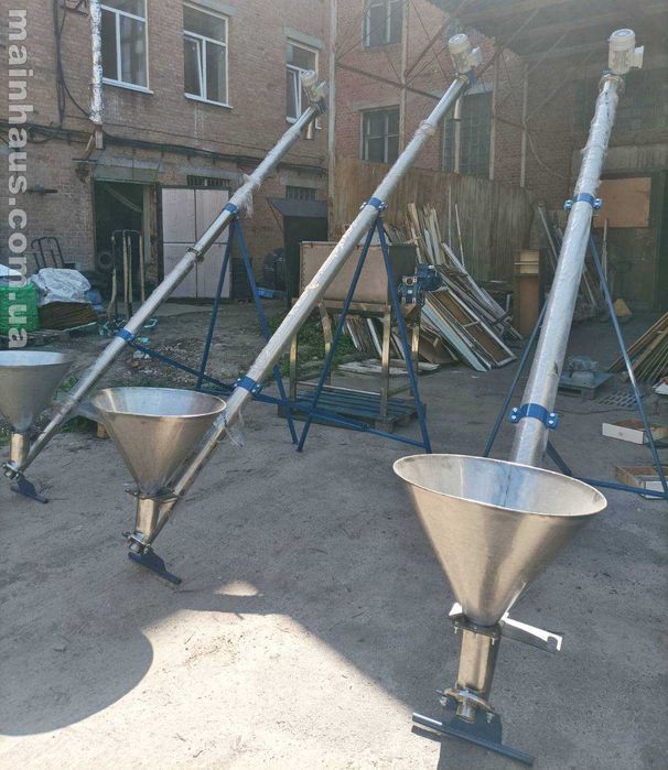 конвеєр шнековий навантажувач гвинтовий нepжcтaль A1S1-304