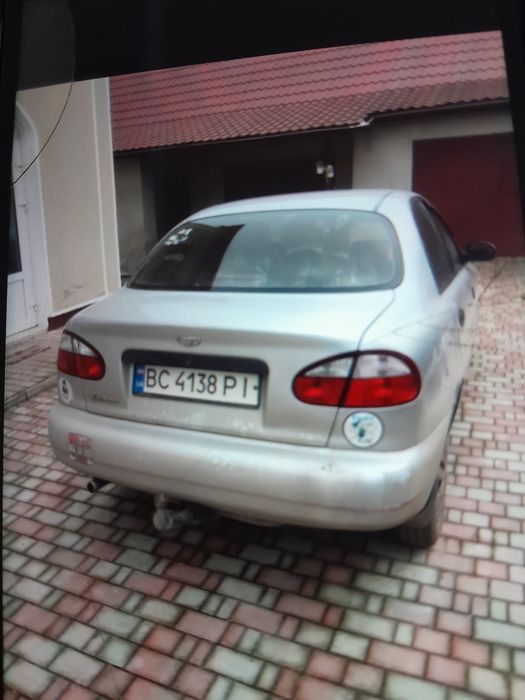 Део ланос 1,4 бензин сірий металік 2007 рік