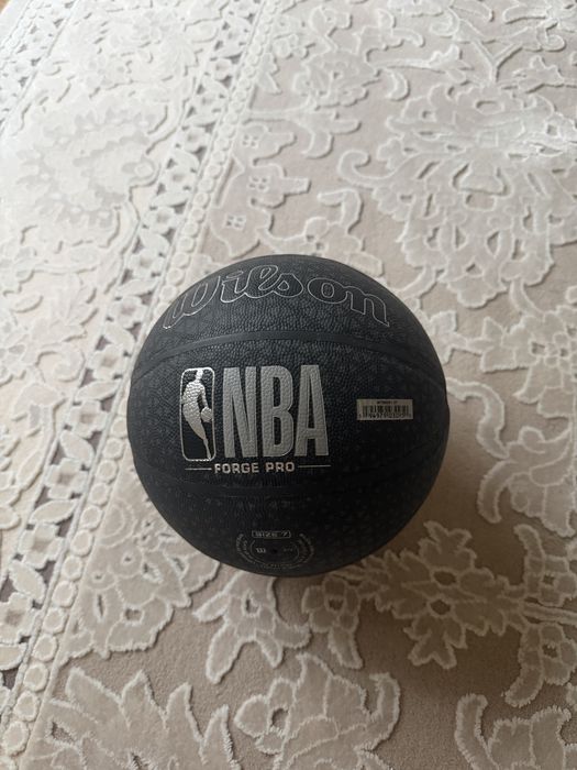 Мяч баскетбольний  wilson forge pro black