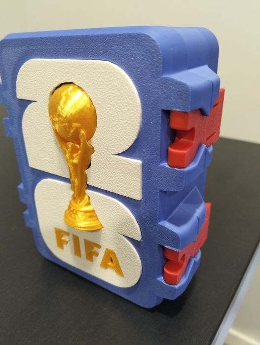 Caixa para cromos mundial