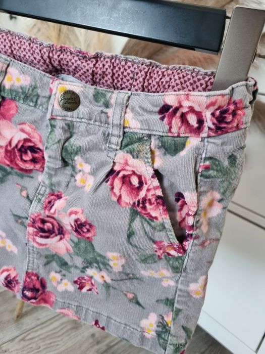 Spódniczka kwiaty kwiatki H&M 122