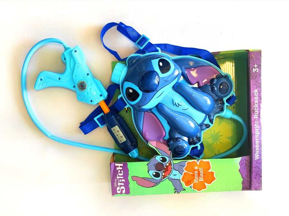 Детский водяной пистолет с рюкзаком Disney Lilo & Stitch (Лило и Стич)