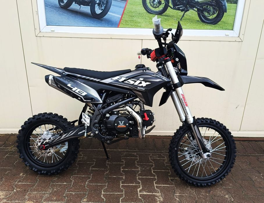 Wymarzony Cross Asix xb 48 125 CC koła 17 i 14' dark version