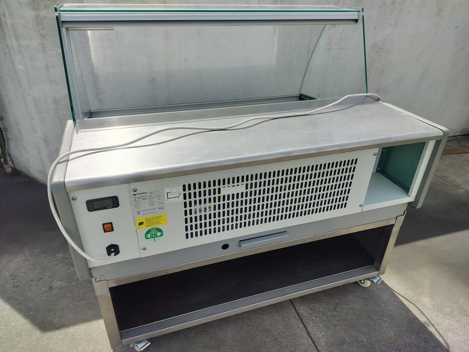 Vitrine inox refrigerados